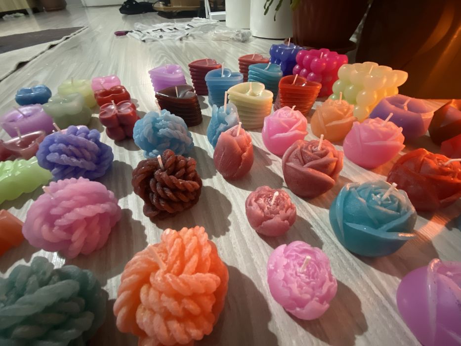 Аромати красиви свещи