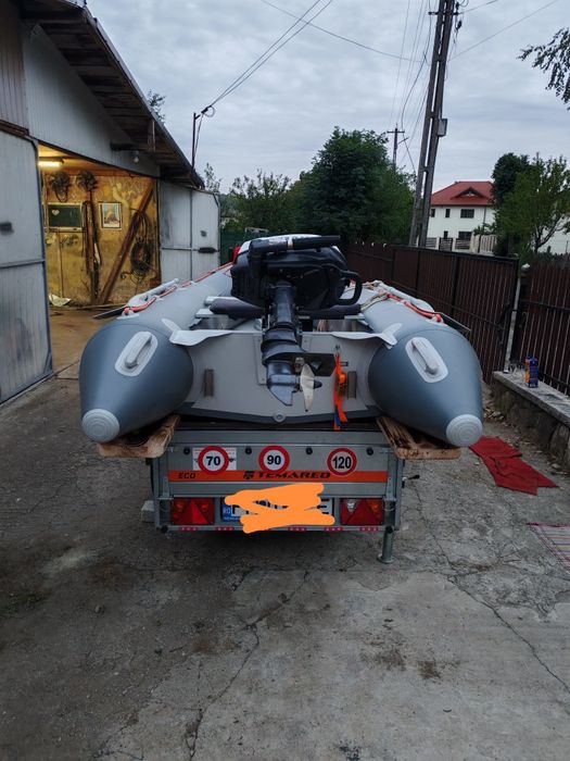 Barca gonflabila kolibri + motor Yamaha