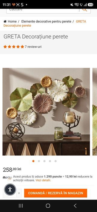 Decoratiune perete Mobexpert