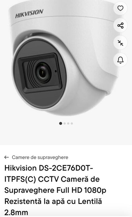 Camere de supraveghere Hikvision