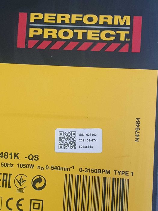 Перфоратор DeWALT D25481K-QS