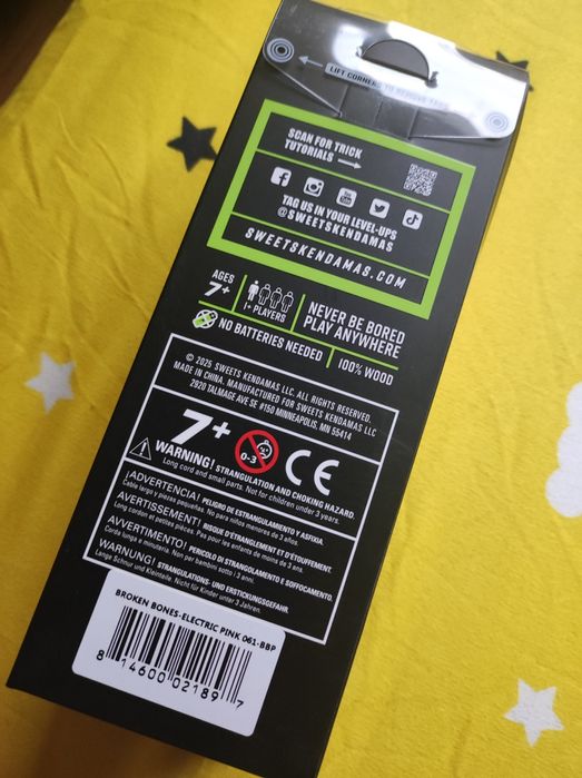 Kendama Broken Bones - Electric Pink