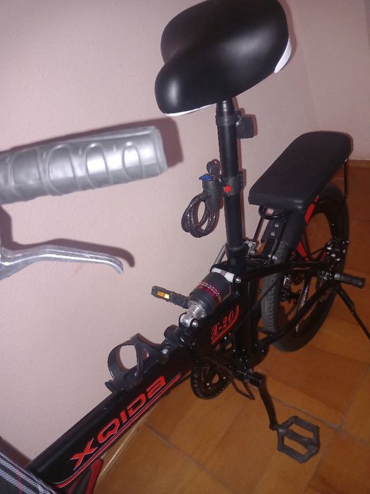 bicicleta pliabila XQIDA  7 trepte frâne pe disc  cauciucuri 20inch.