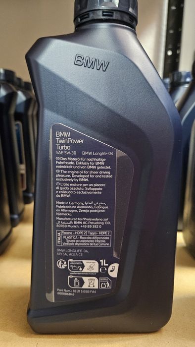 Ulei Original BMW 5W30 LL-04 Made in Germany