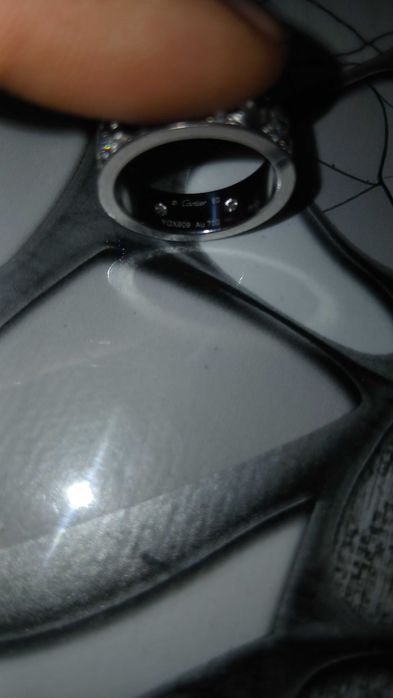 Пръстен  картиер със ДИАМАНТИ