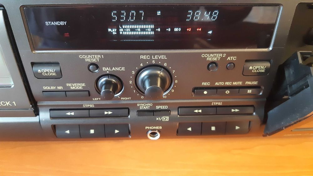 Deck Technics RS-TR474 si casete TDK Chrome Bonus