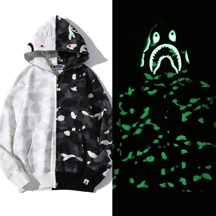 Bape hoodie phosphorus