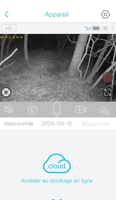 Ловна камера 4G със соларен панел