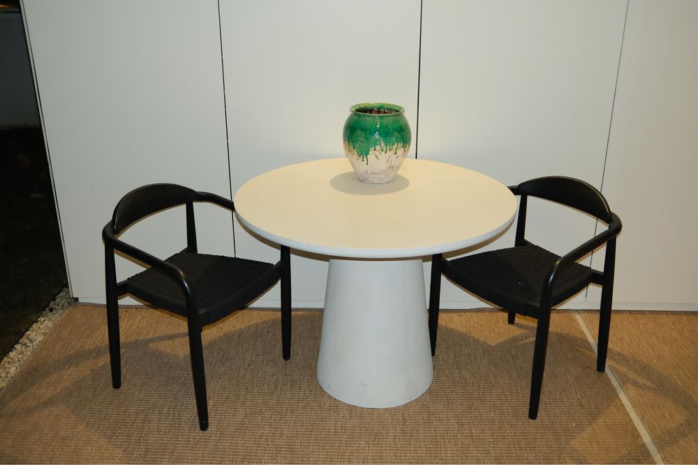 Masa Kave Home Ciment