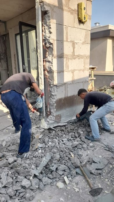 Демонтаж разрушение