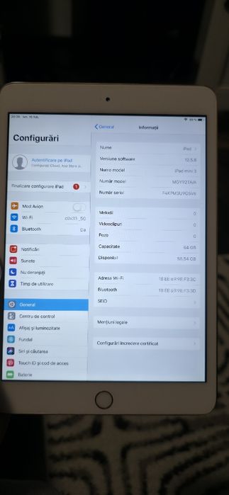 Ipad mini 3 ,64 giga