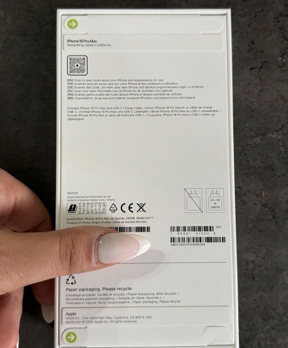 Iphone 18 pro max