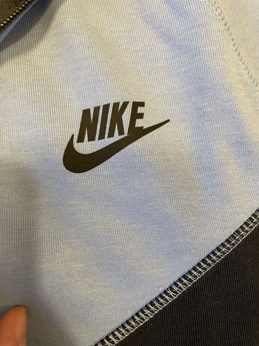 Nike tech fleece Baby blue and black