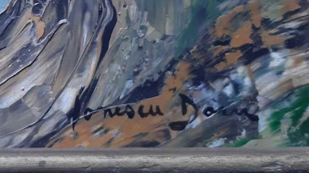 Doru Gheorghe Ionescu, Ulei pe carton, Semnat, Dimensiuni 28 x 33,5 cm