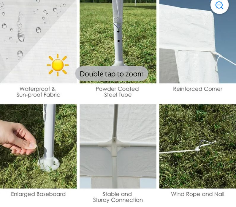 Шатра 6 х 3  COSTWAY