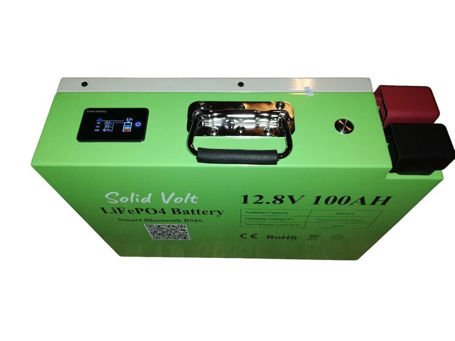 Baterie litiu Lifepo4PO4 12V – 100Ah smart BMS