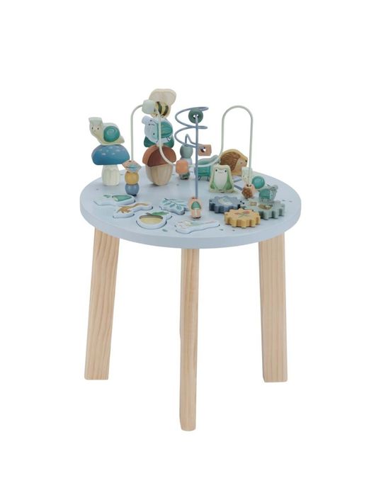 Дървена активна маса за игра Little dutch