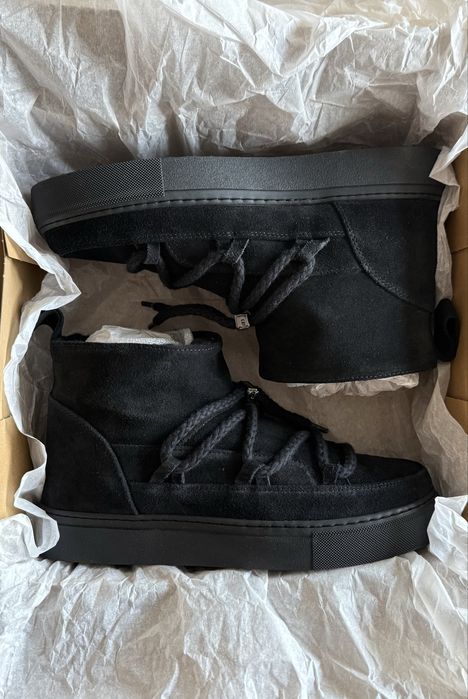 Inuikii Classic Low ОРИГИНАЛНИ дамски апрески/кожа/вълна - 38/40