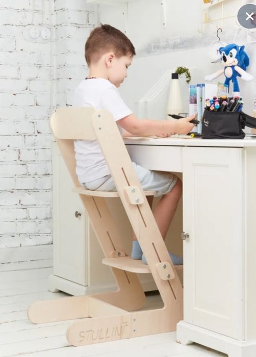 Растущий стульчик для детей, стульчик для рисования