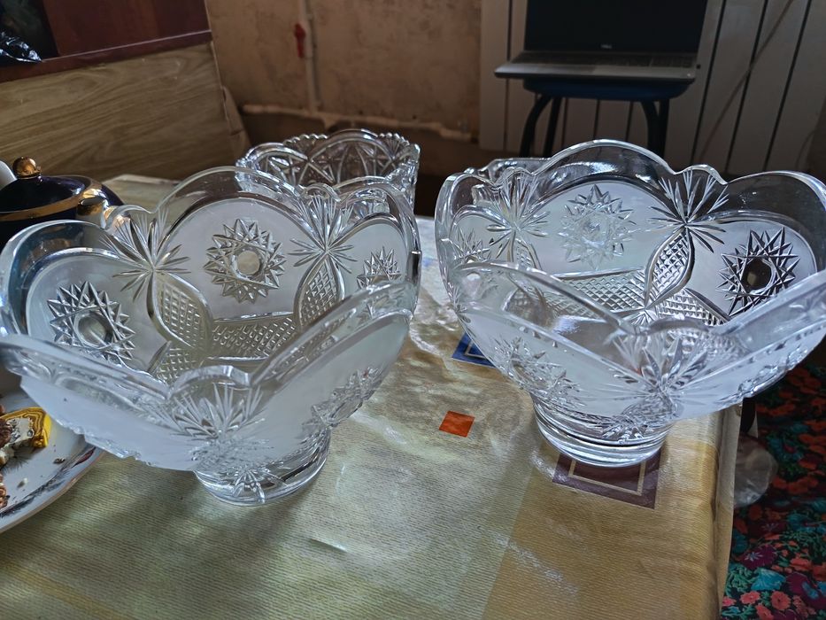 Хрустальная ваза