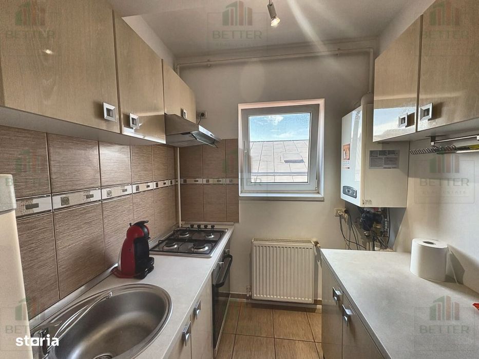 Garsonieră decomandată, 40 mp, balcon, Popești-Leordeni