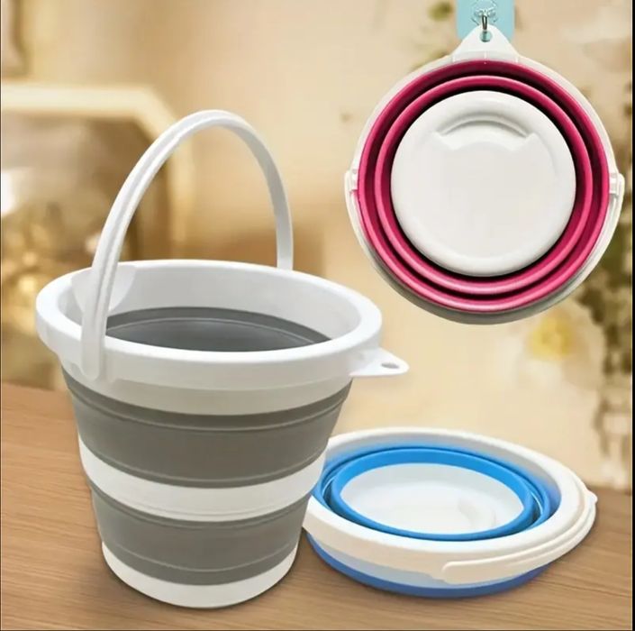 Сгъваема силиконова кофа