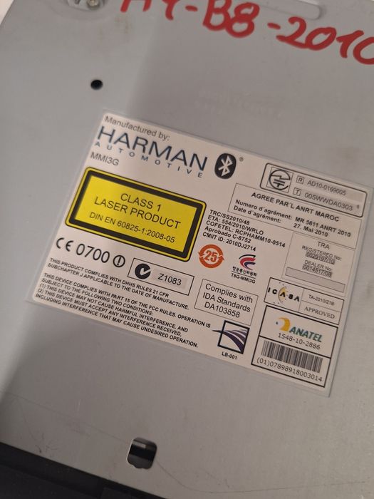 Audio - Media - Radio Navigation Module Audi A4 B8 / Радио- музика - навигационен модул Ауди А4 Б8 2010г.