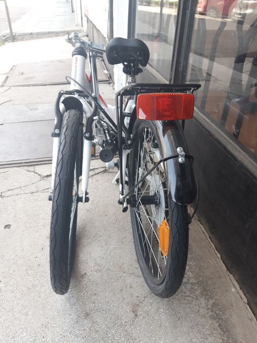 нов сгъваем Бял цвят -Bikesport -Folding- 20 цола- 200 euro