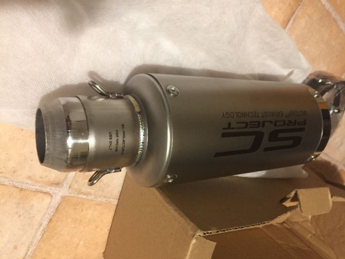 51/61 SC Project Ново спортно гърне за мотоциклет атв пистов мотор