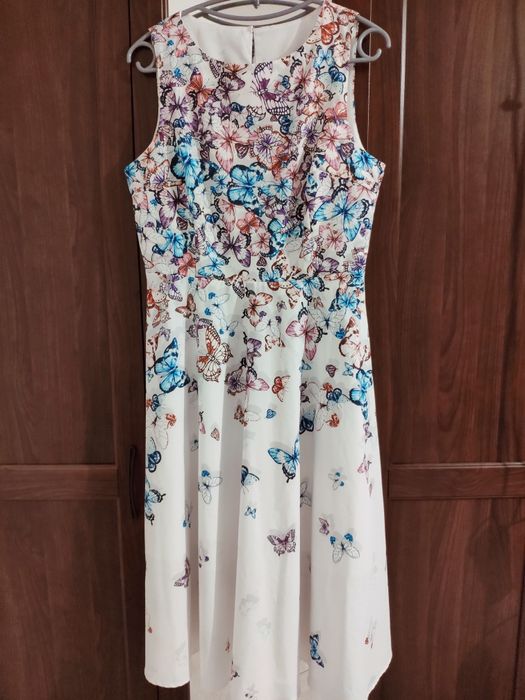 Rochie midi inflorata