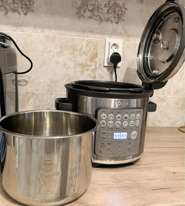 Sage- The Fast Slow Go, aparat de gătit sub presiune și aburire,800W