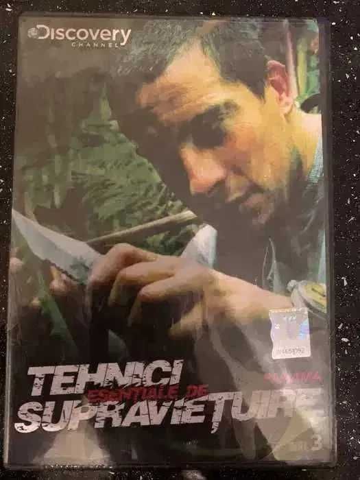 Lot 2 Dvd-uri originale Tehnici esentiale de supravietuire