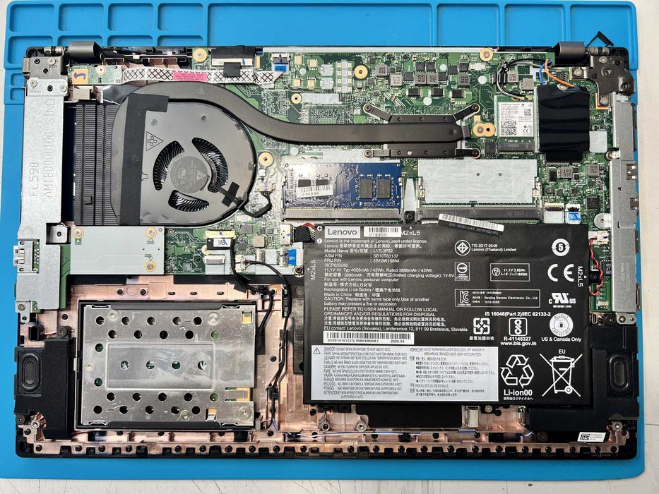 бизнес клас Lenovo ThinkPad L590 15.6" i3-8145U 8GB 510GB клас А с Гаранция