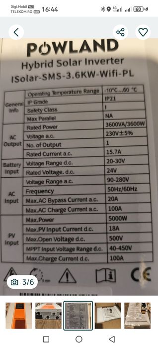 Invertor offgrid 24V
