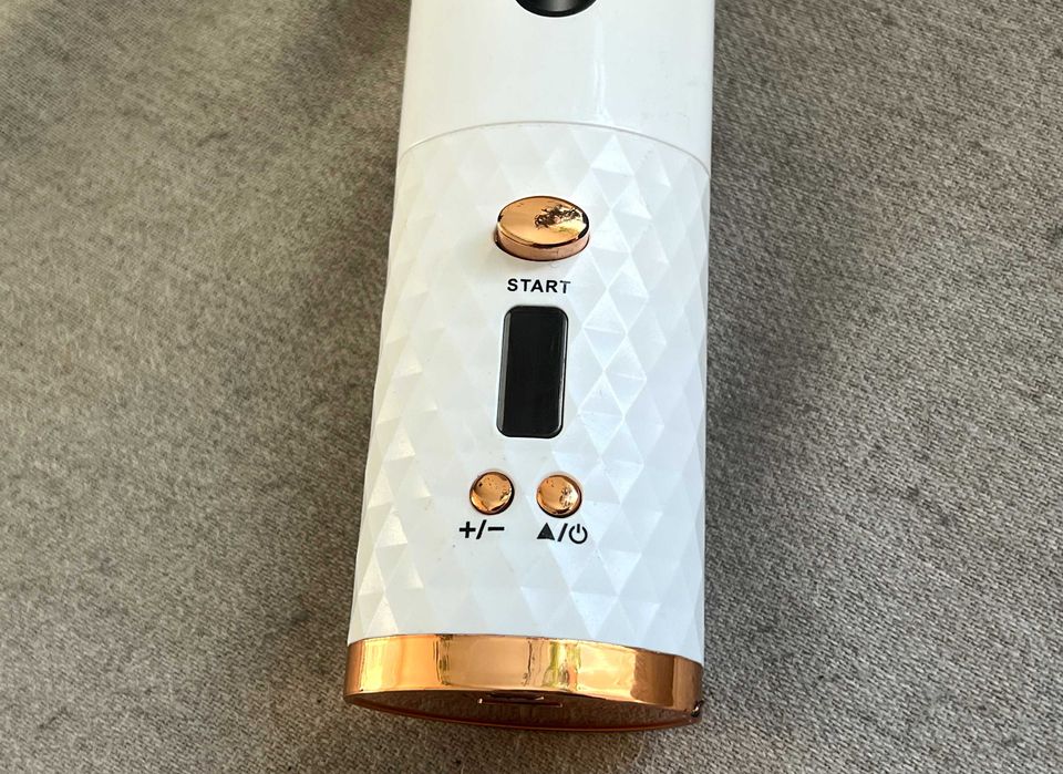 Ondulator automat par HG-007 fara fir cu display stare ca nou