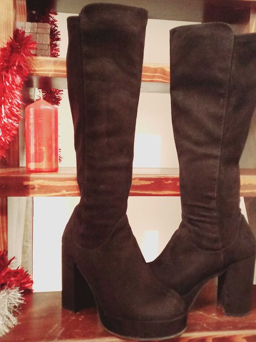 Cizme negre elegante 38