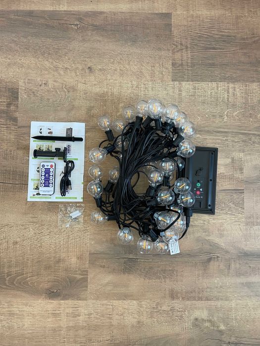 Solar G40 string lights 15.5 meters