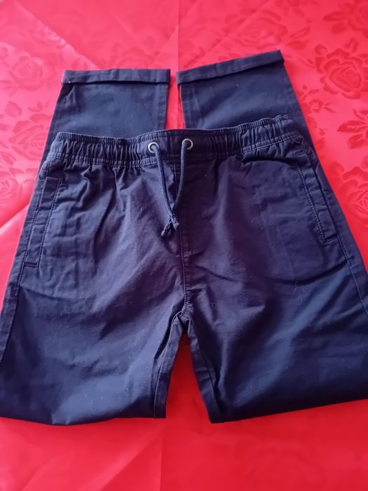 Нов, тъмносин дълъг панталон Marks&Spencer