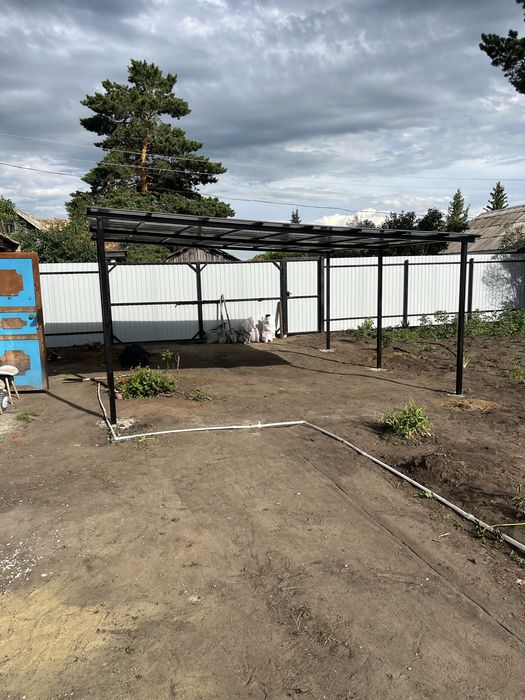 Навесы • беседки • пристройки • топчаны