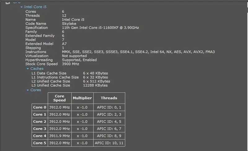 Vand calculator gaming Intel i5 11600KF 32GB RAM Geforce RTX 3060 12GB