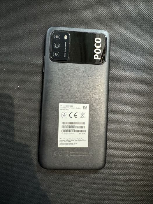 Poco m3 4/128 rangi black
