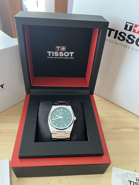 ceas Tissot PRX Green Dial Full Box