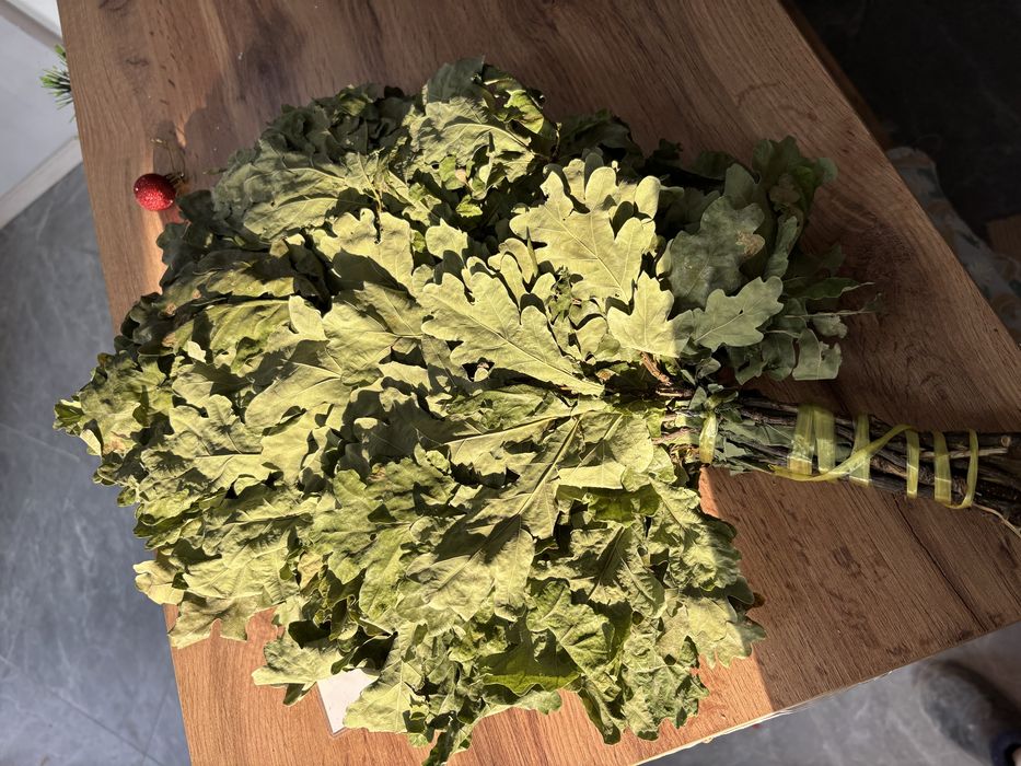 Продам дубовые и пихтовые веники + пихтовое масло