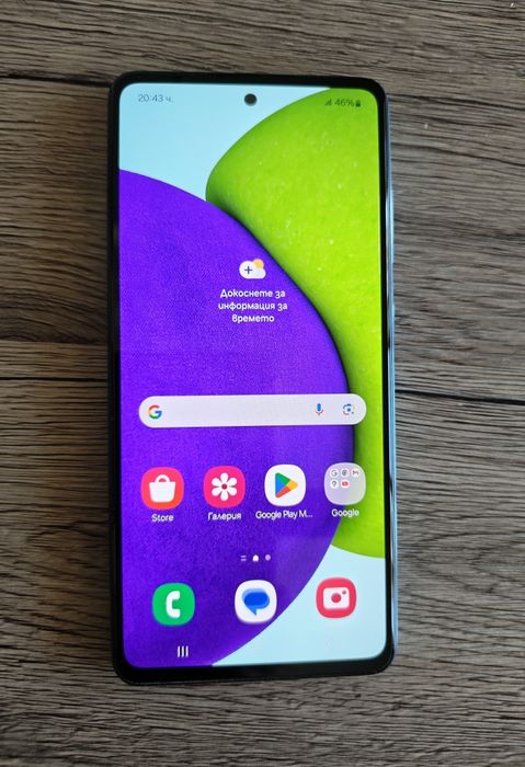 Мощен Galaxy  A52, 256GB, 8 GB ram, 16GB SD card