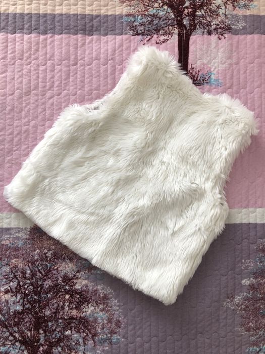 Болеро безрукавка на девочку 7-9 лет