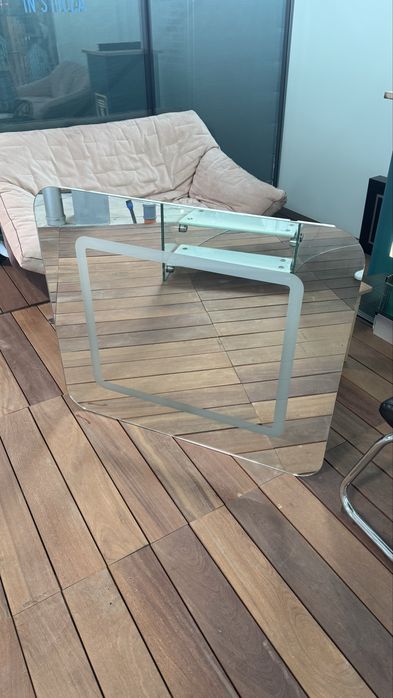 Oglindă baie LED iluminată 1200x950 mm – modernă, elegantă