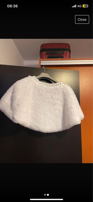 Blanita alba - poncho