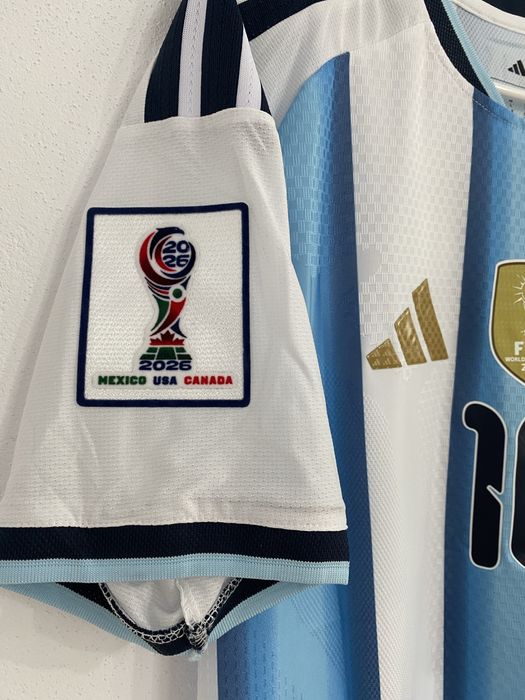 Tricou cu Argentina World cup 26 cu Messi