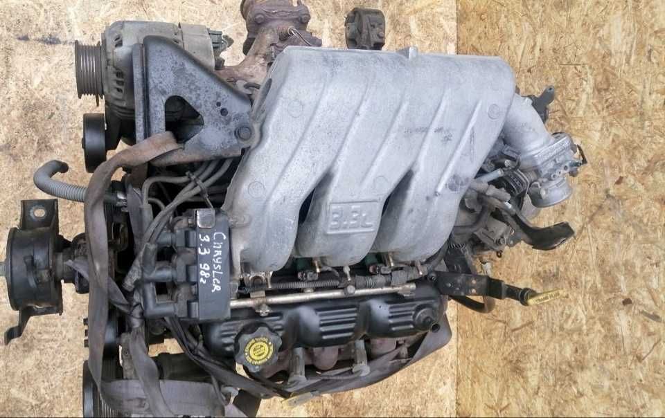 Двигатель 3.3 (3, 4куз.) Chrysler (Крайслер) Voyager, Dodge, в навесе