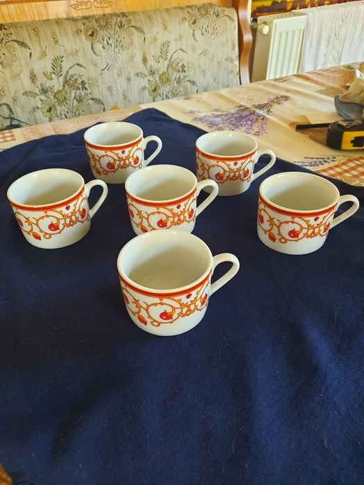 Servici cafea portelan fin
